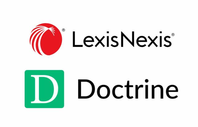 Logo de LexisNexis et de Doctrine